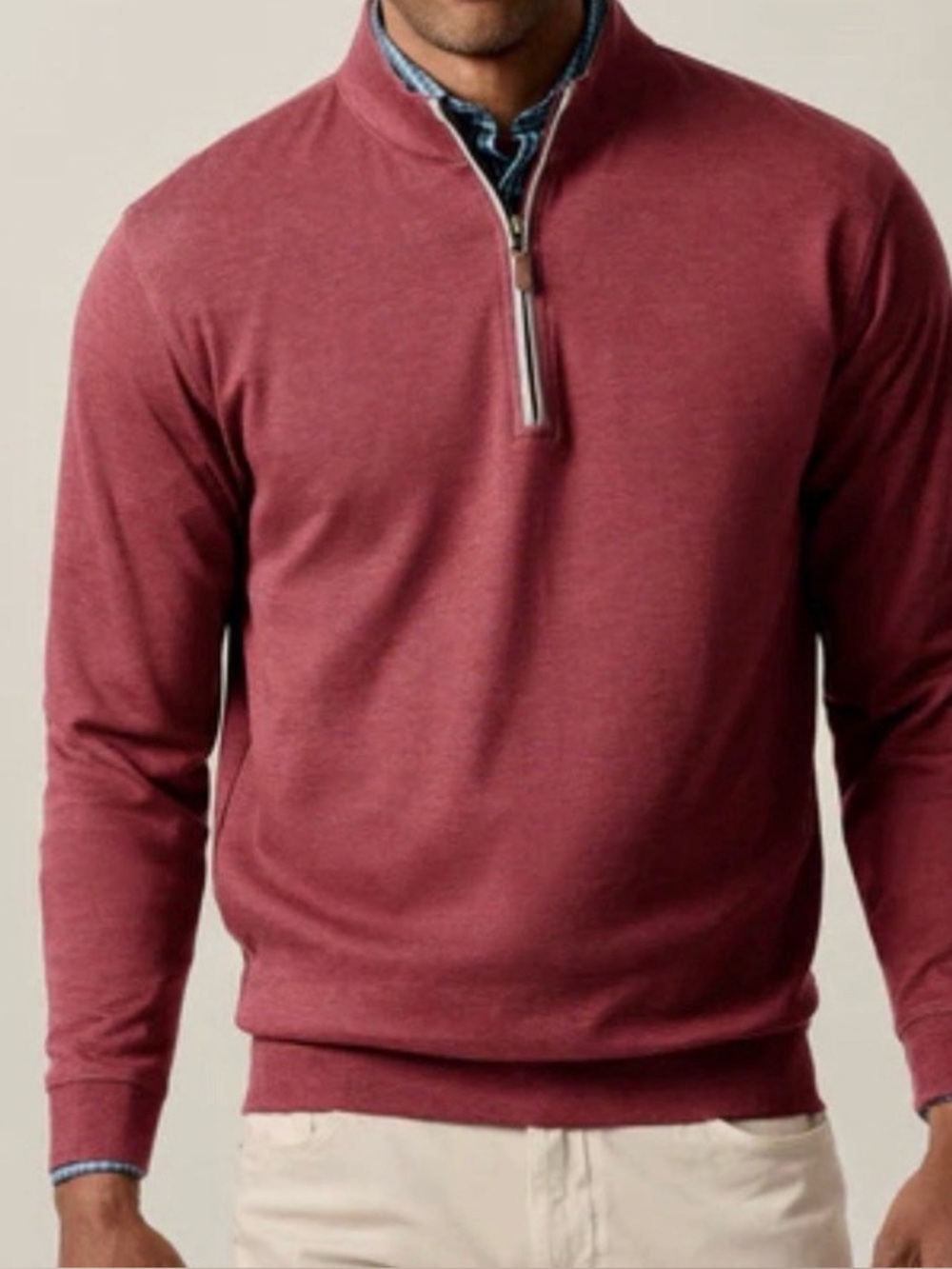 Johnnie-O Sully ¼ Zip Pullover Sweater EUC